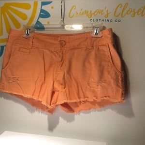 Orange shorts!